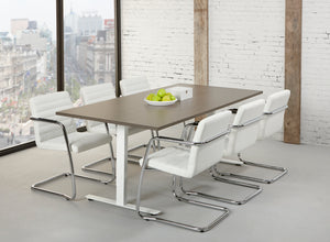 Vergadertafel Ora 200x100 cm T-poot