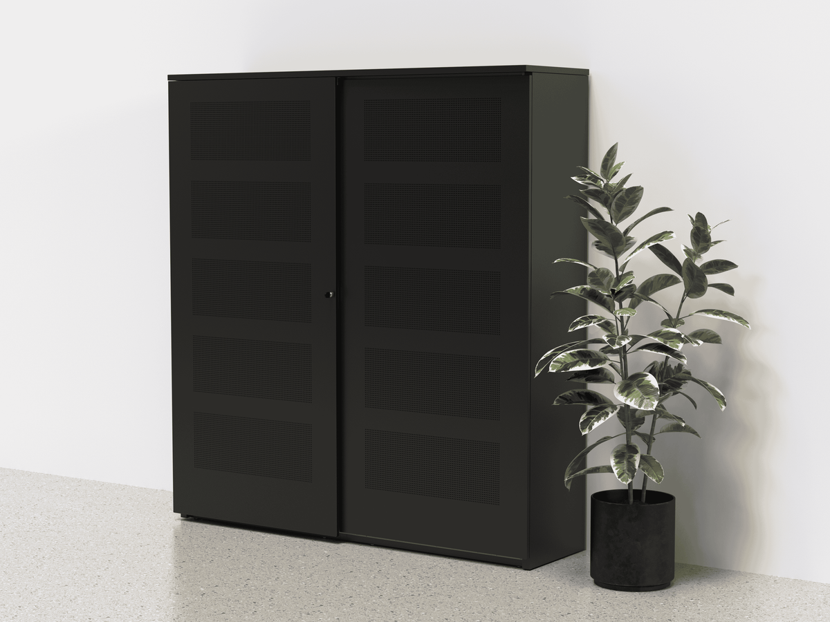 Akoestische kast Ora 194x160-240x47 cm geperforeerd