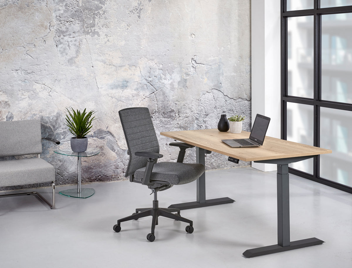 Elektrisch zit-sta bureau Ora 180x80 cm Basic 1 motor