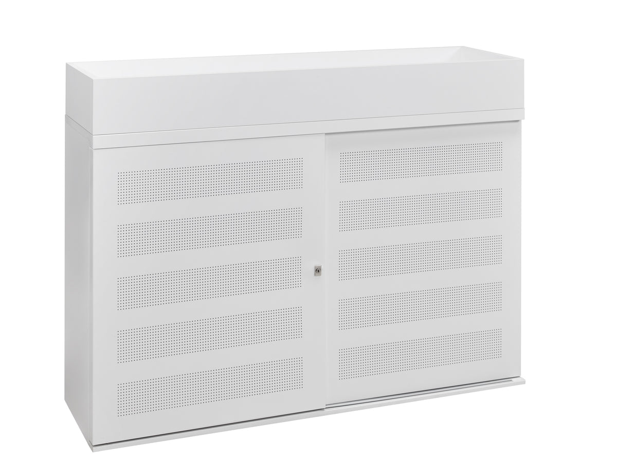 Plantenbak Ora 25x166x40 cm voor op de kast