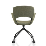 Vergaderstoel Ora Spin boucle verrijdbaar