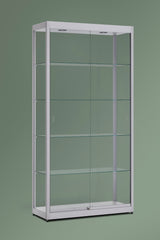 Vitrinekast Ora 100x40x197 cm glas