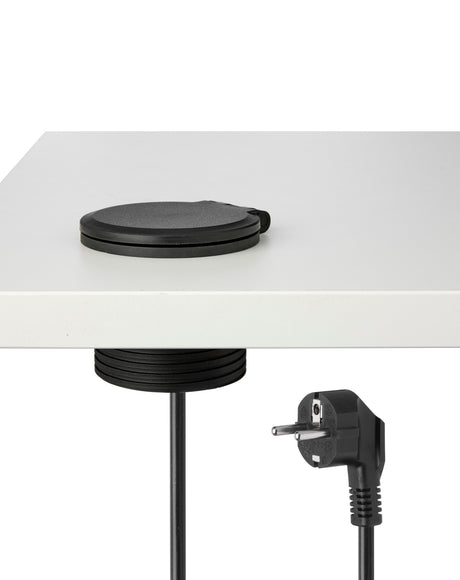 Draadloze lader Ora inbouw 8 cm met afsluitklep