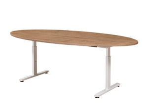 Vergadertafel Ora 220x110 cm ovaal Basic