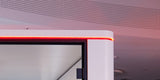 Rode ledstrip die aangeeft dat de se:cube bezet is