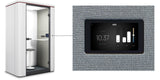 Touchdisplay van de Sedus se:cube voor licht en ventilatie