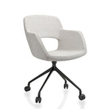 Vergaderstoel Ora Spin boucle verrijdbaar