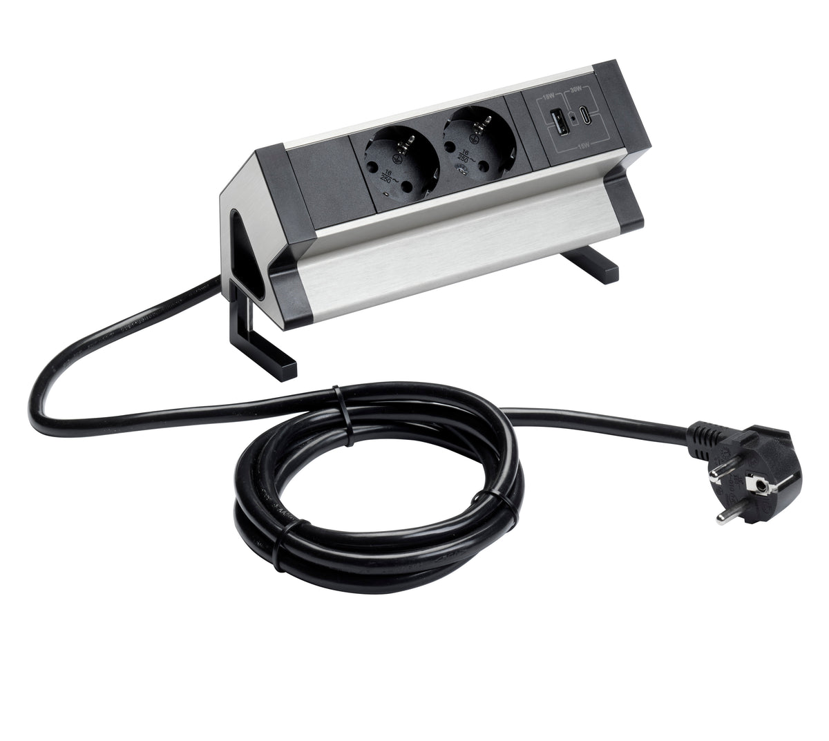 Opbouw stopcontact Ora desk-up 2x 230 V met USB