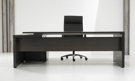 Directiebureau Ora 210x90 cm donker eiken