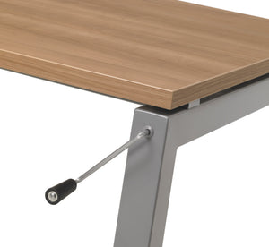 4-poot slinger bureautafel Ora | 160x80 cm