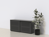 Akoestische kast Ora 82x160-240x47 cm geperforeerd
