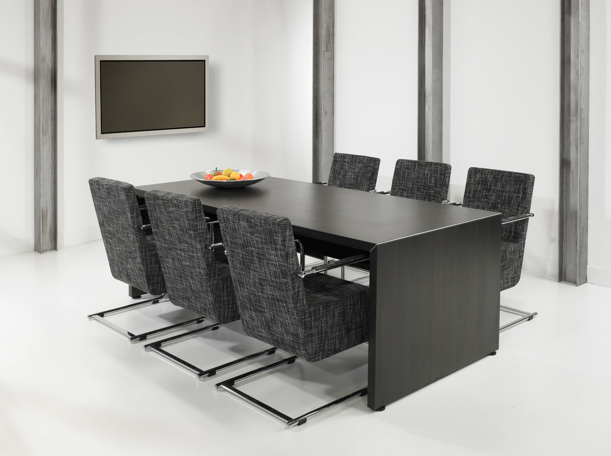 Vergadertafel Ora 220x100 cm donker eiken