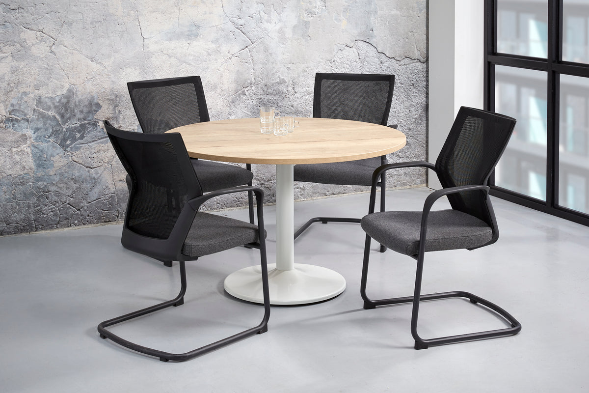 Vergadertafel Ora rond 120x120 cm