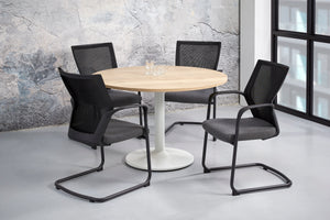 Vergadertafel Ora rond 120x120 cm