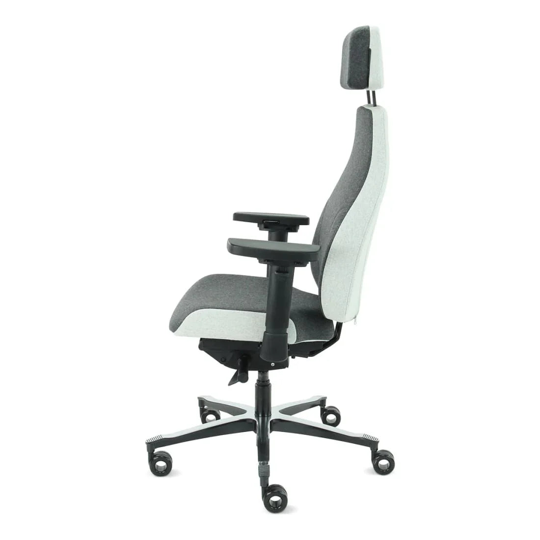Directiestoel TPX2 HR met hoofdsteun zwart