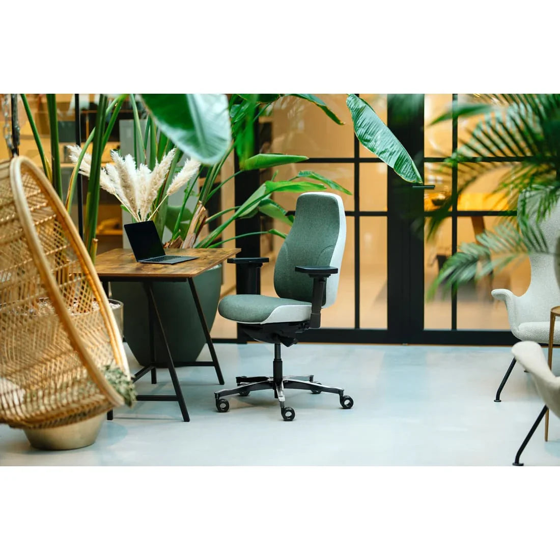 Directiestoel TPX2 zwart
