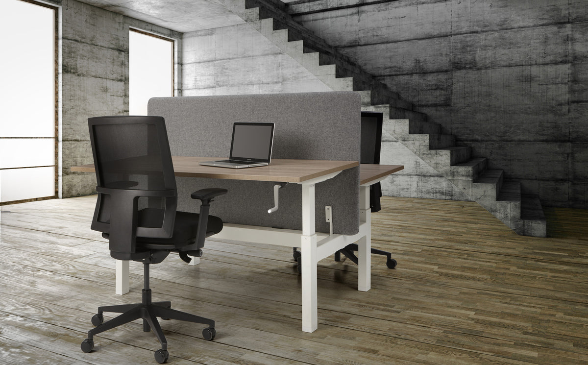 Duo bureau Ora 120x80 cm met slinger