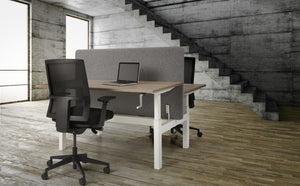 Duo bureau Ora 180x80 cm met slinger