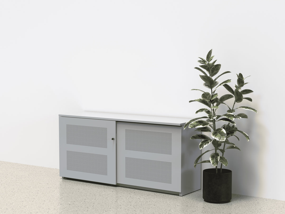 Akoestische kast Ora 82x160-240x47 cm geperforeerd