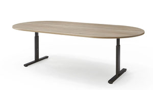 Vergadertafel Ora 220x110 cm ovaal