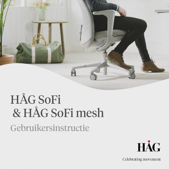 Bureaustoel Hag Sofi 7300 Zwart